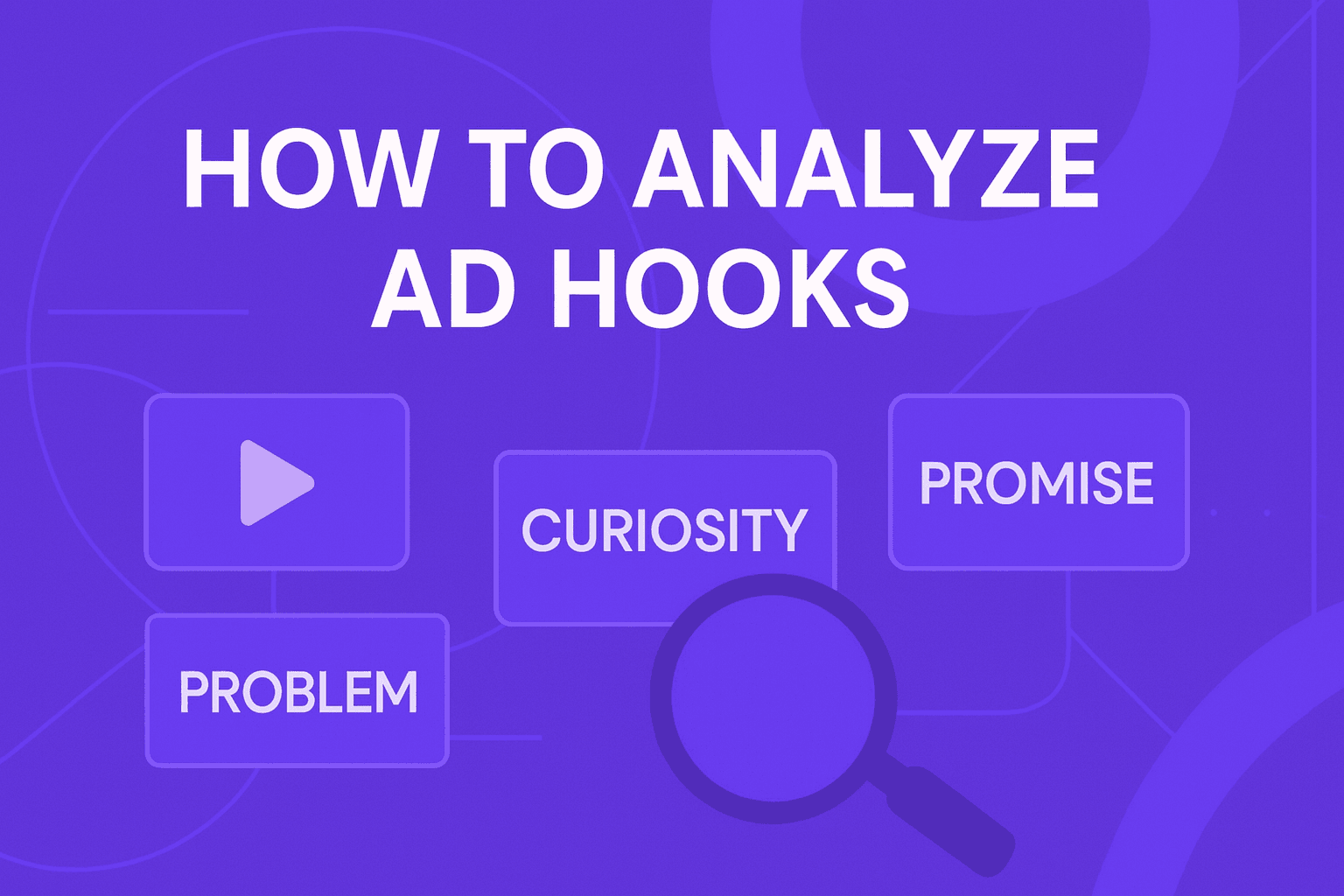 Framework for analyzing advertising hooks